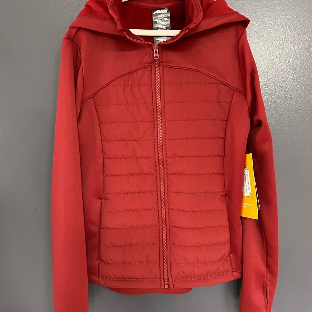 Avia Maroon Hoodie Medium 7/8